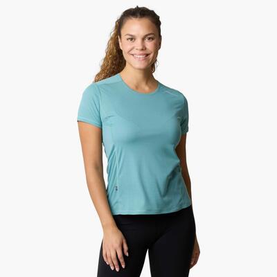 Synthetisch t-shirt korte mouw training vrouw ultra light sneldrogend