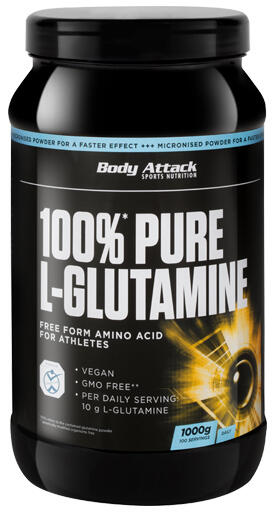 Body Attack Pure L-Glutamine 1kg 2/2