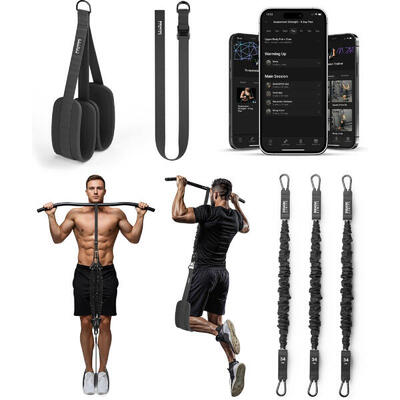 Pull up assist set - fitness elastiek- weerstandsbanden voor pull ups - resistan
