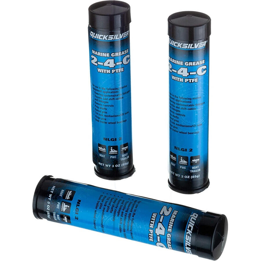 Graisse 2-4-C QUICKSILVER avec Téflon (3x 85G) 2/2