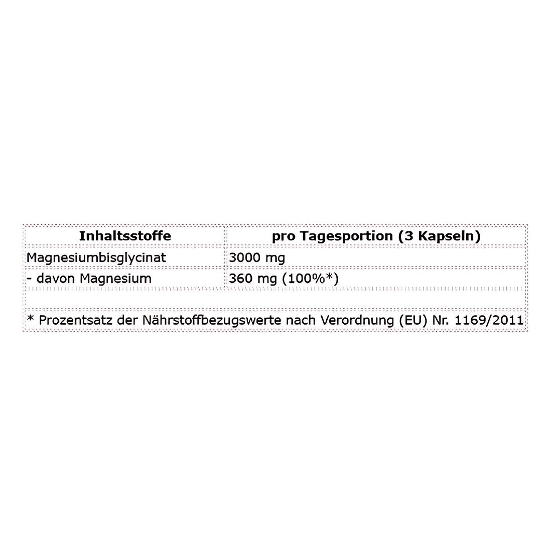 ProFuel Magnesium Bisglycinat (240 Kapseln) 3/3