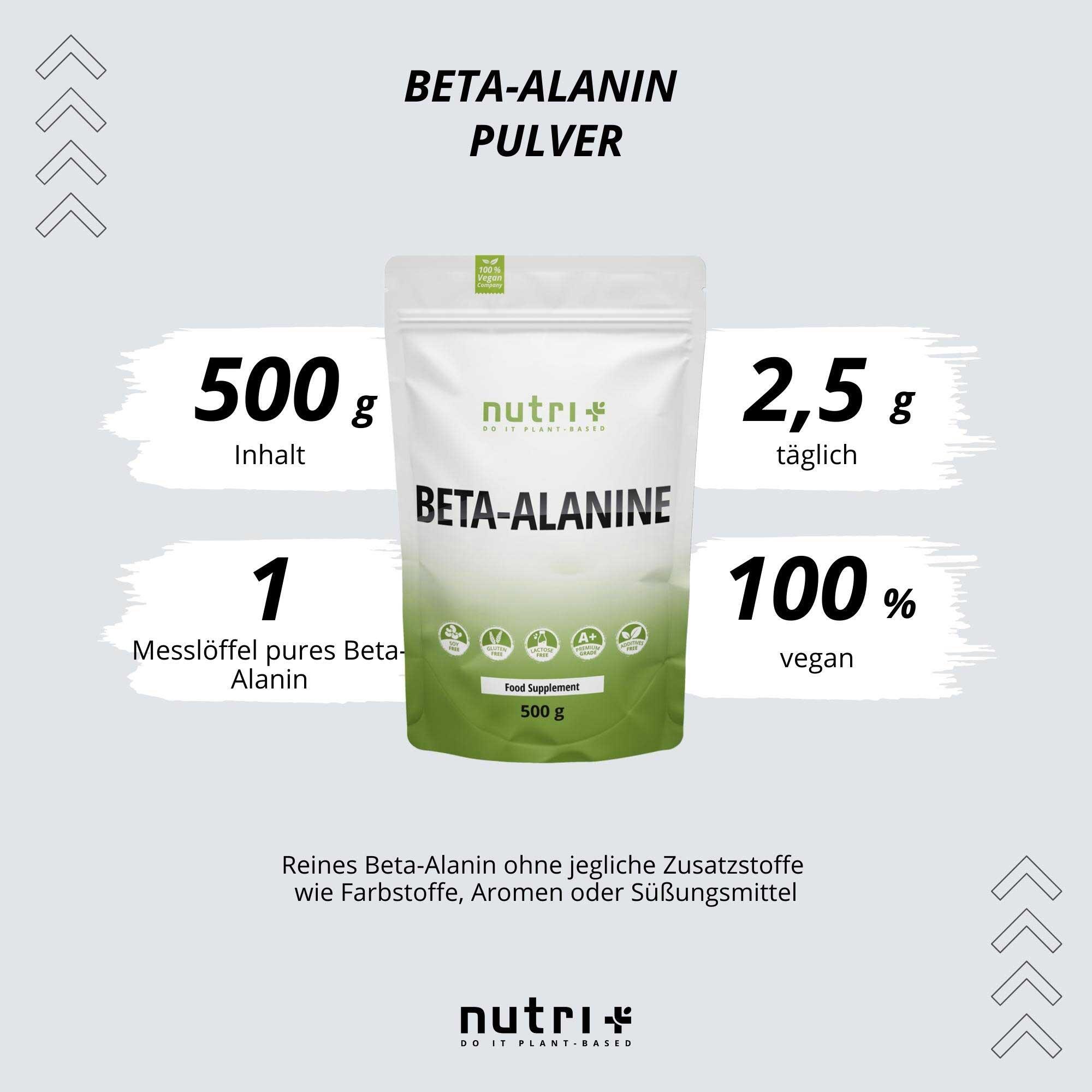 Beta-Alanin Pulver 500 g 4/6