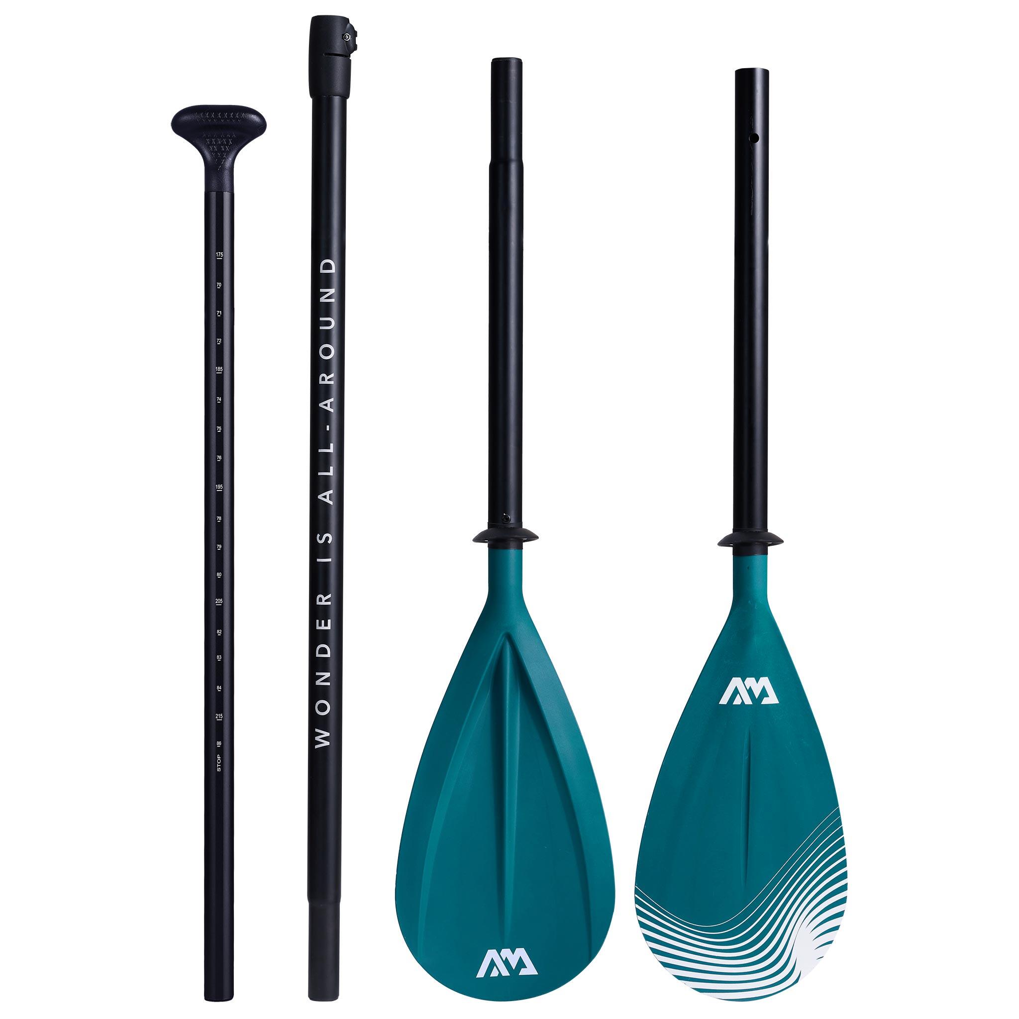 Wiosło SUP 2w1 Dual-Tech Zielone Aqua Marina + Siedzisko kajakowe Aqua Marina 3/7