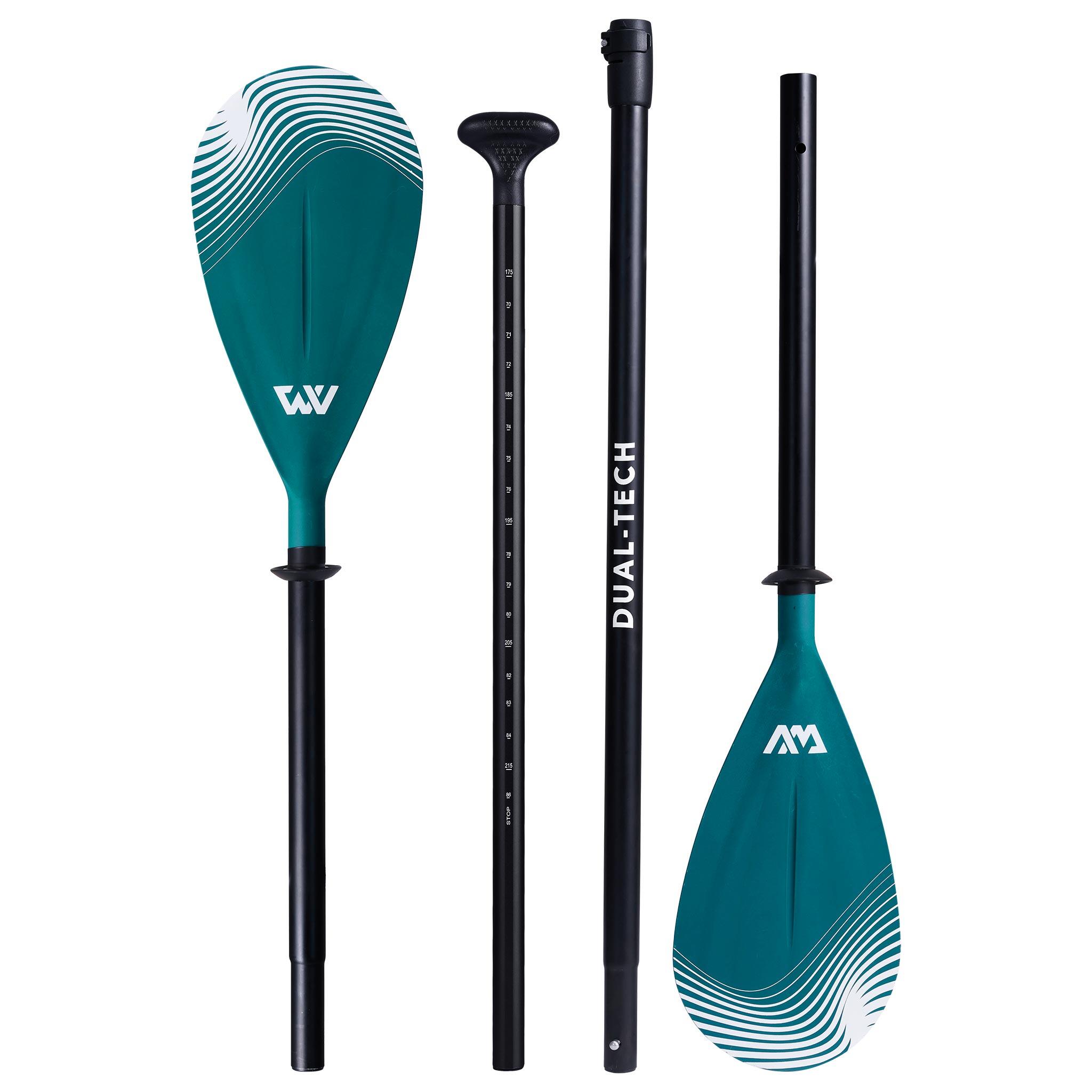Wiosło SUP 2w1 Dual-Tech Zielone Aqua Marina + Siedzisko kajakowe Aqua Marina 2/7