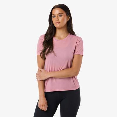 Synthetisch t-shirt korte mouw training vrouw ultra light sneldrogend