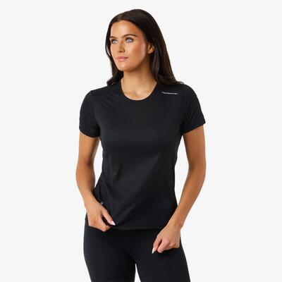 Synthetisch t-shirt korte mouw training vrouw ultra light sneldrogend