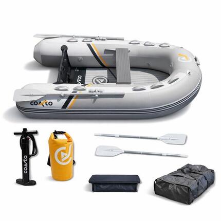 Annexe Gonflable Premium Dropstitch 3places- 248x154cm - Gris - Max 317kg/6CV