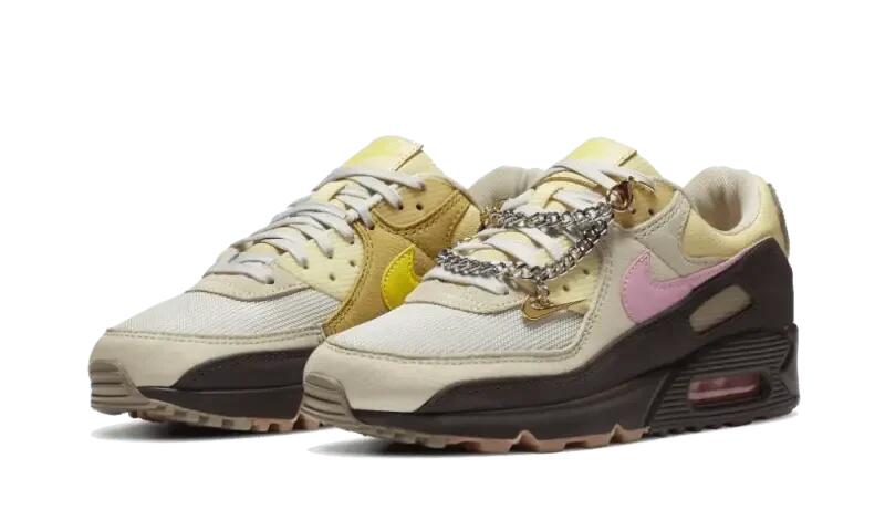 Nike Air Max 90 Cuban Link Velvet Brown (W) 2/4