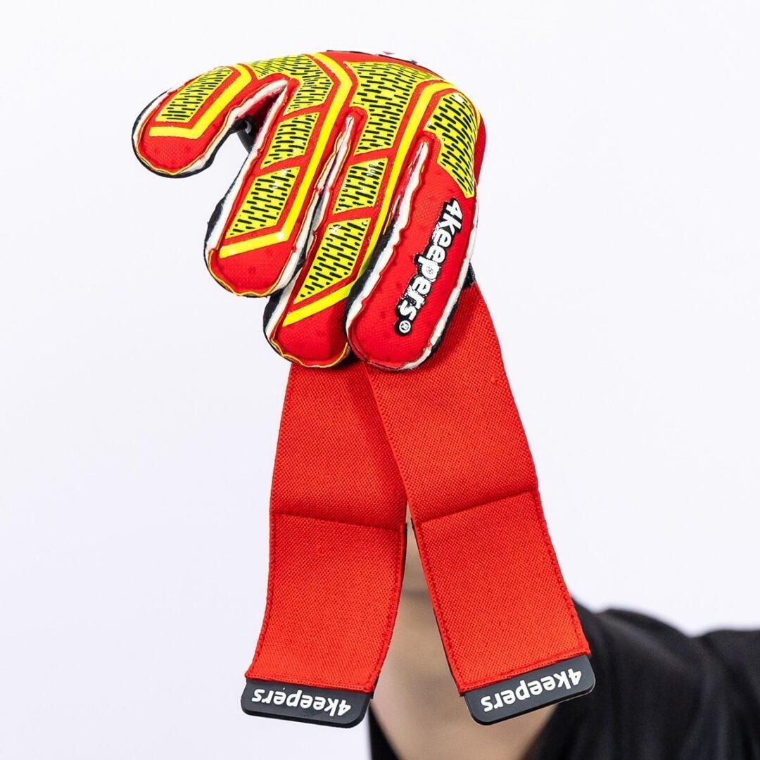 Rękawice bramkarskie dla bramkarza 4keepers neo lava rf2g senior 4/7