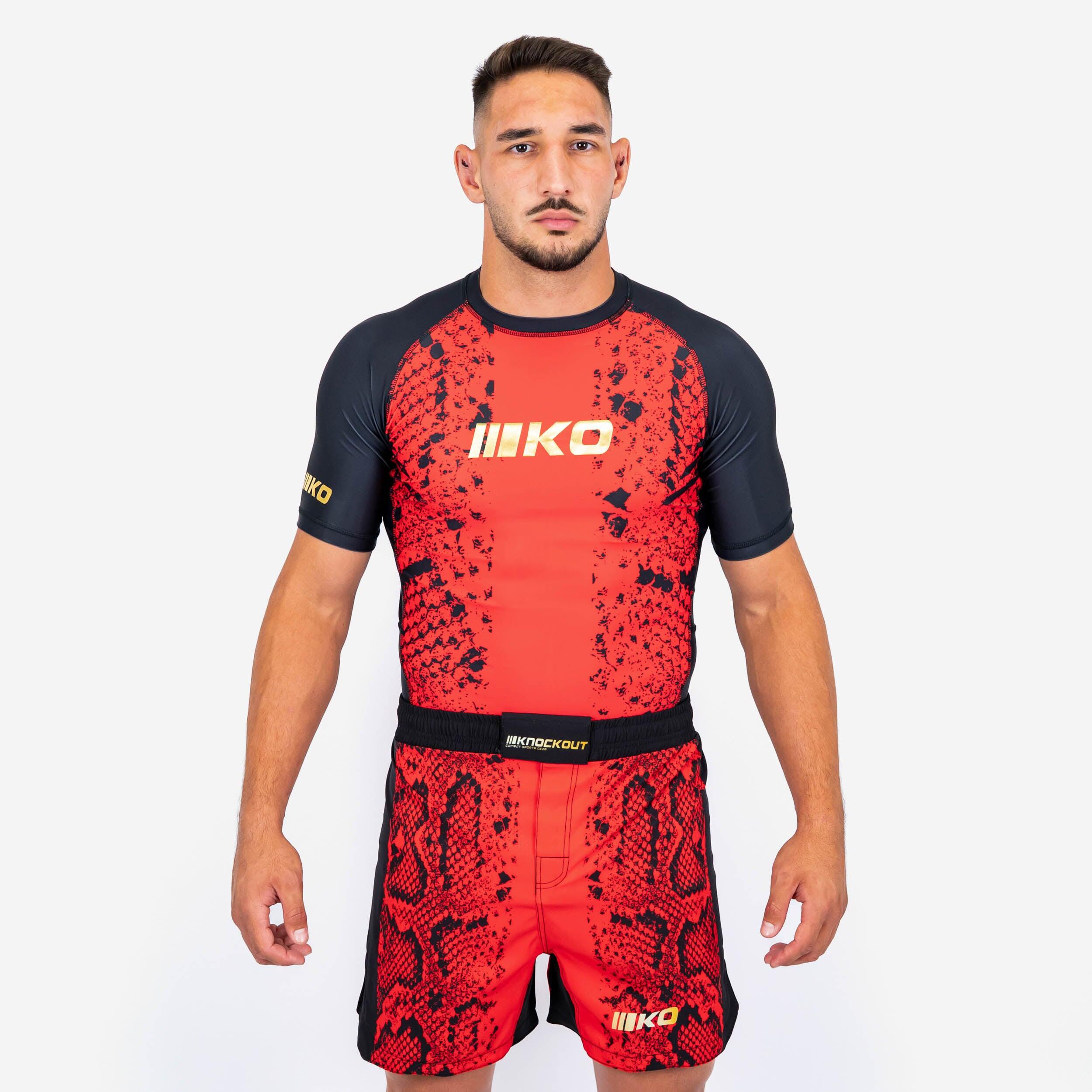 Tricou Compresie Knockout Fire Snake