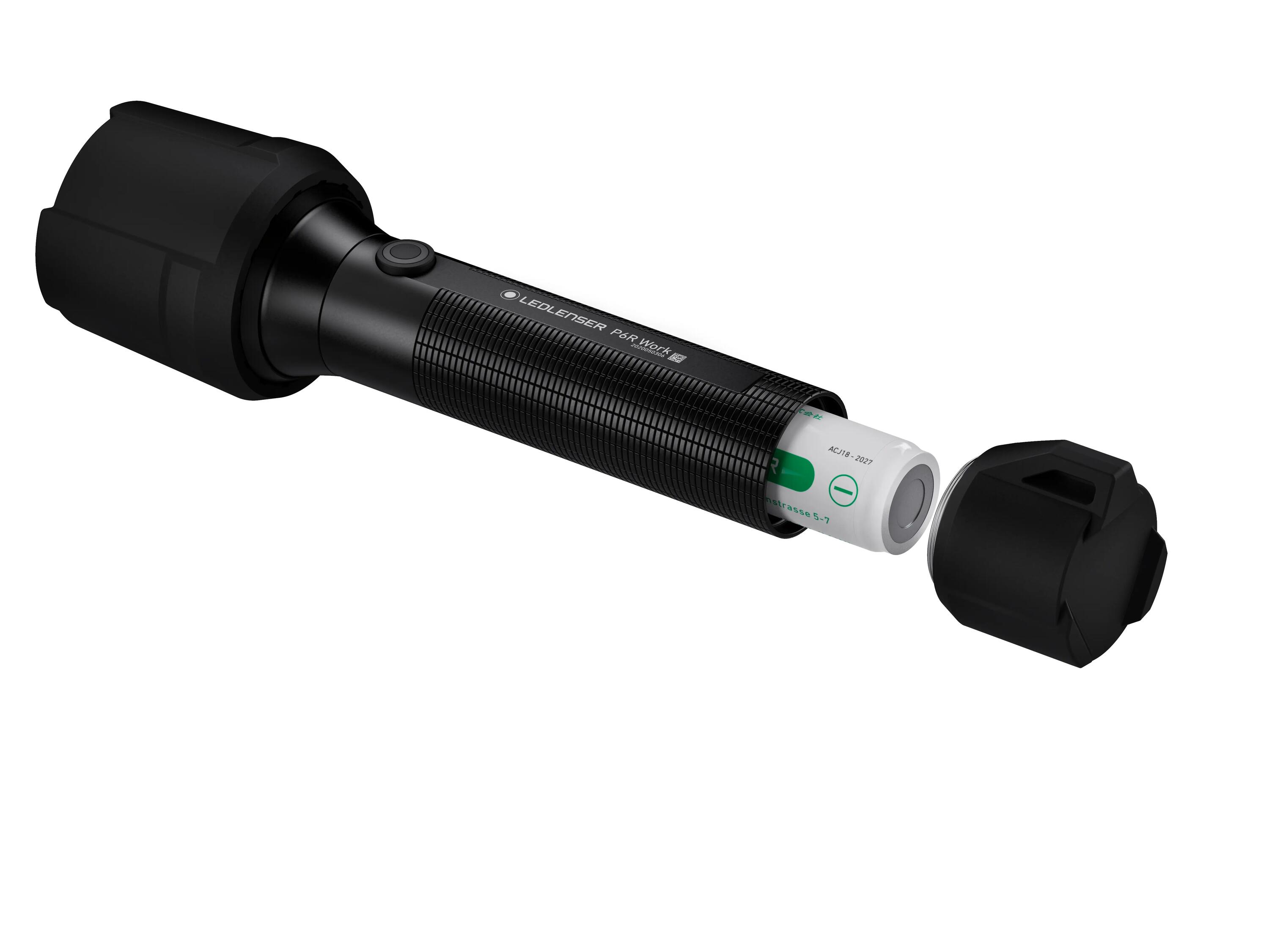 LANTERNA LED LENSER P6R WORK, 850 LUMENI, TÖLTŐHETŐ 4/4