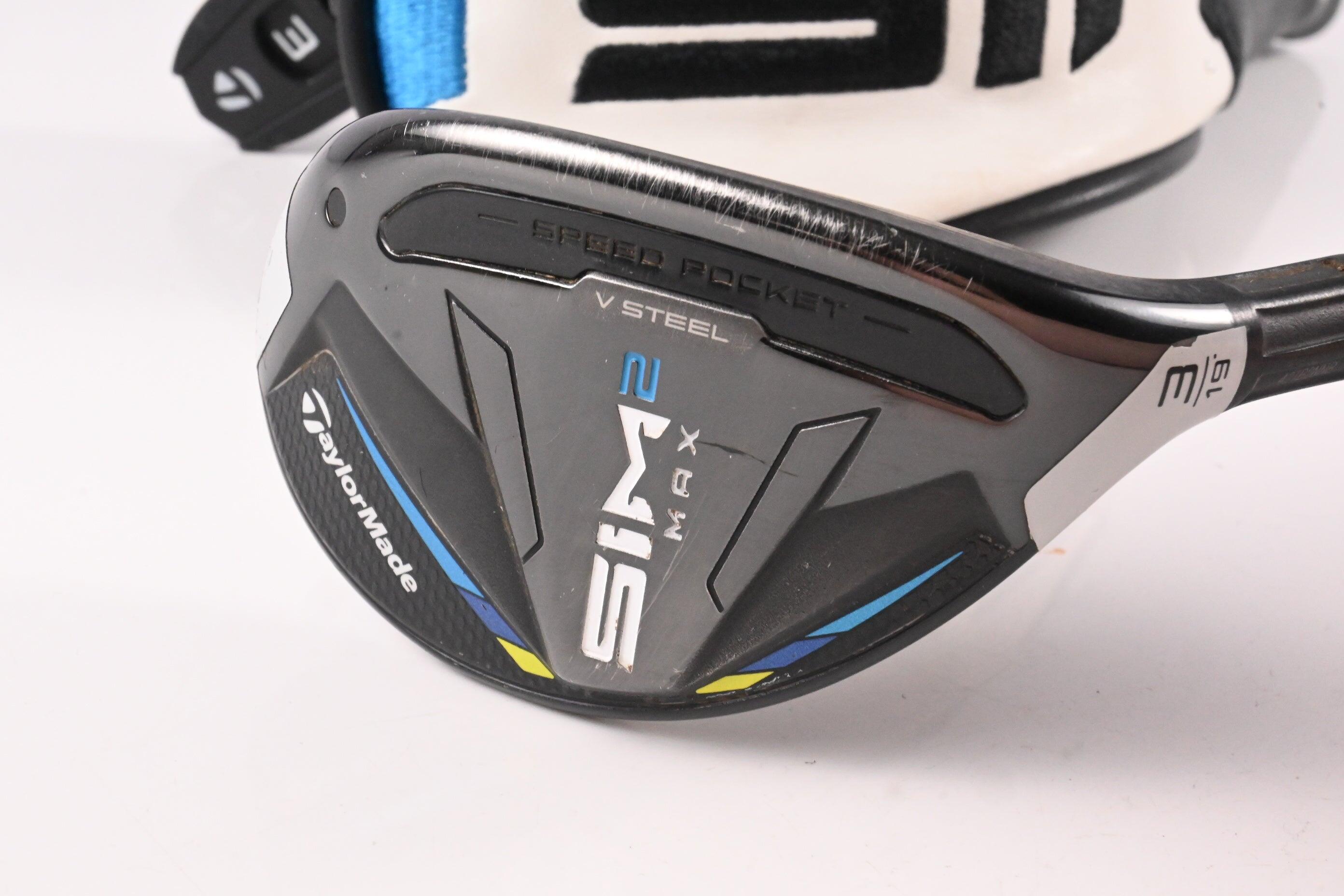 Taylormade SIM2 Max #3 Hybrid &frasl; 19 Degree &frasl; Stiff Flex Fujikura