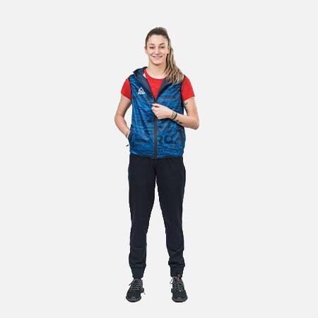 Vesta softshell TeamRomania20 albastru
