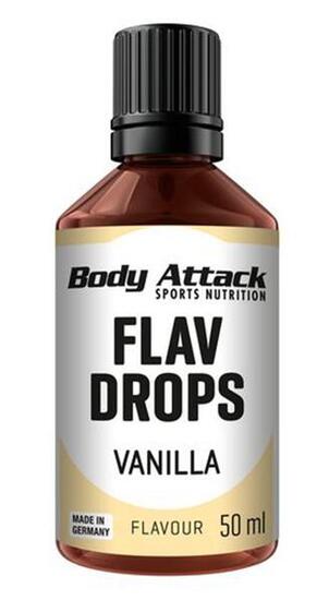 Body Attack Flavour Drops 50ml