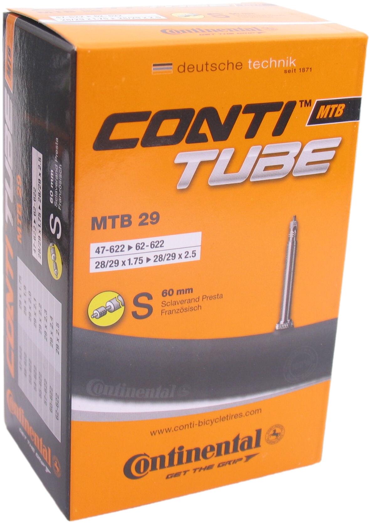 MTB Tube - Presta 60mm Valve MTB Black 29X1.75-2.5" 4/5