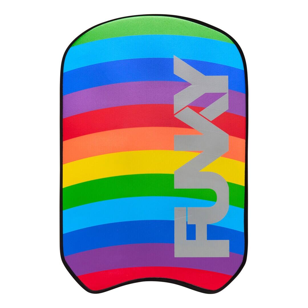 Deska treningowa do pływania Funkita Kickboard Rainbowie 3/4