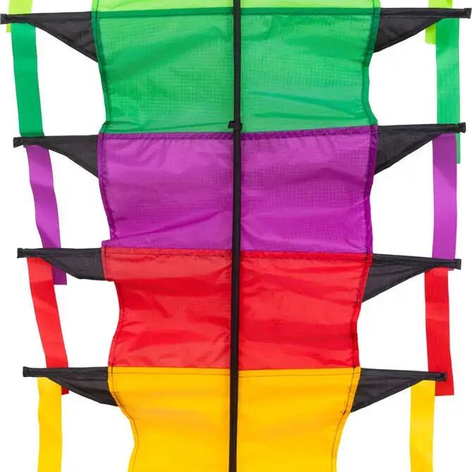 Children's kite HQ Flapping Willie Worm - Flip 106905 Rainbow 48 x 115 cm