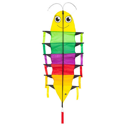 Latawiec dziecięcy HQ Flapping Willie Worm - Flip 106905 Tęcza 48 x 115 cm