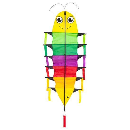 Latawiec dziecięcy HQ Flapping Willie Worm - Flip 106905 Tęcza 48 x 115 cm