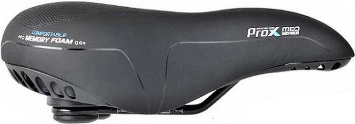 Fahrradsattel Comfort Med Damen Schwarz Citybike 2/3