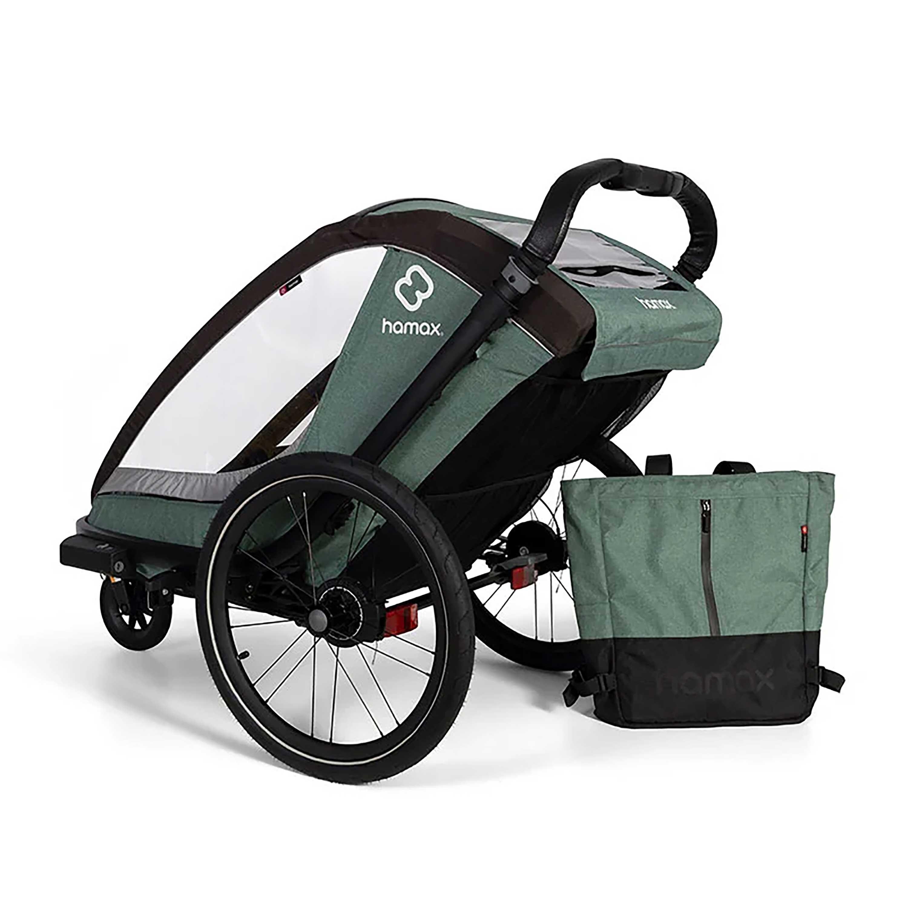 Lot Remorque Vélo Enfant Cocoon + Insert Bébé 4/7
