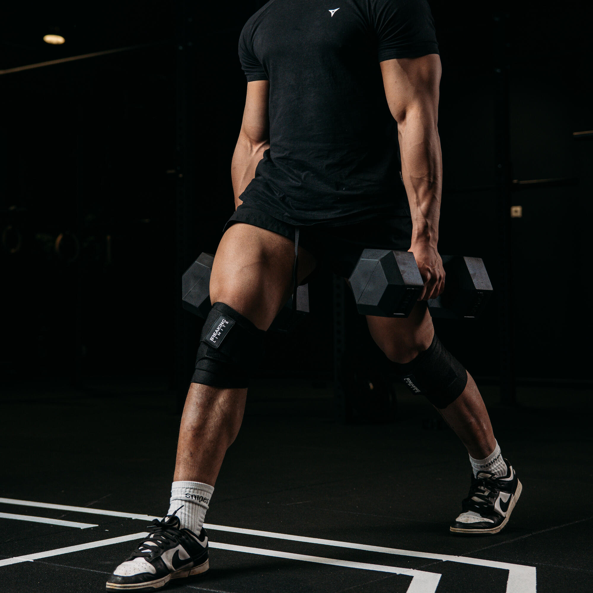 Knee Wraps – Knee Sleeves Powerlifting – Knie Straps - Fitness & Crossfit 3/5