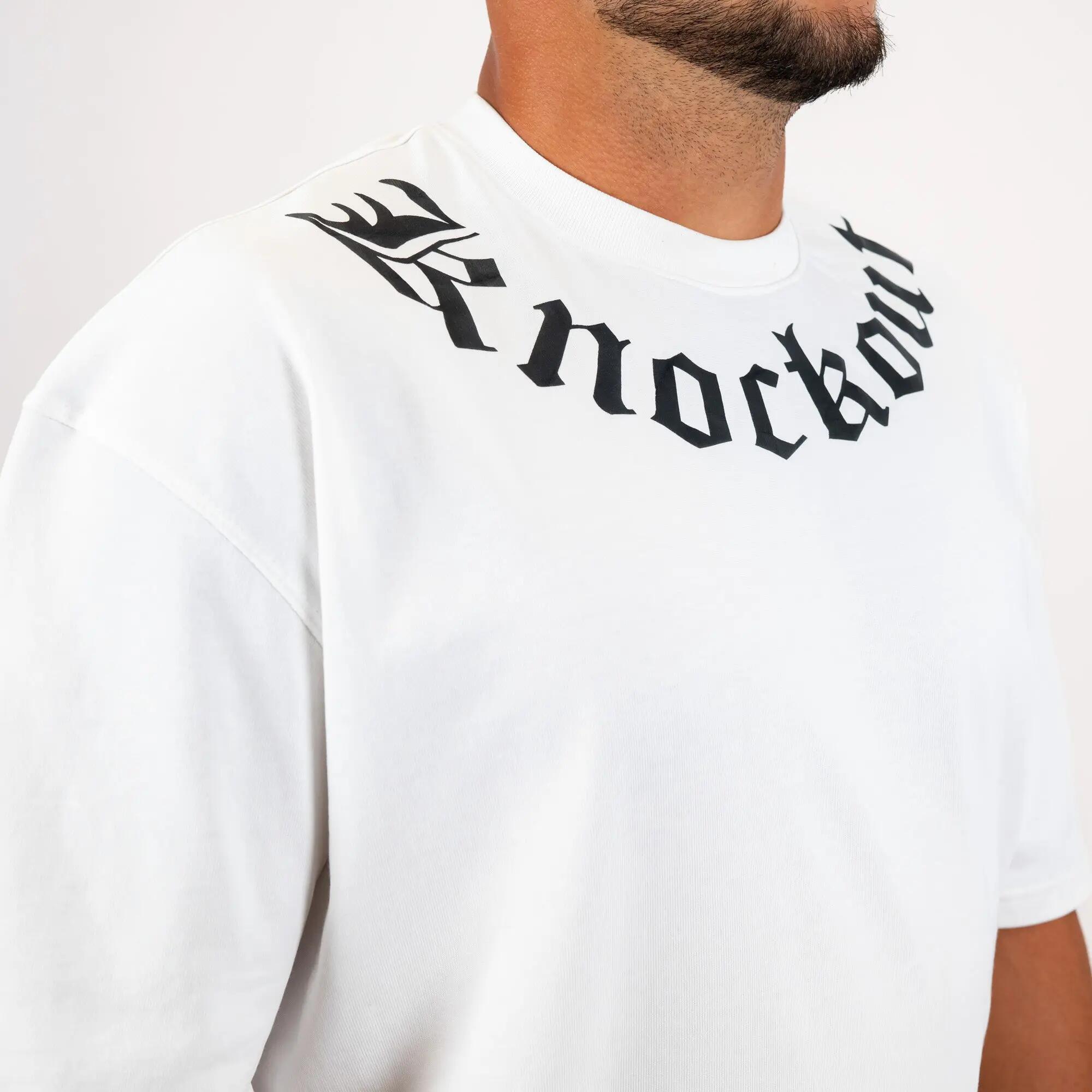 Tricou Oversize Knockout White Angels 6/6