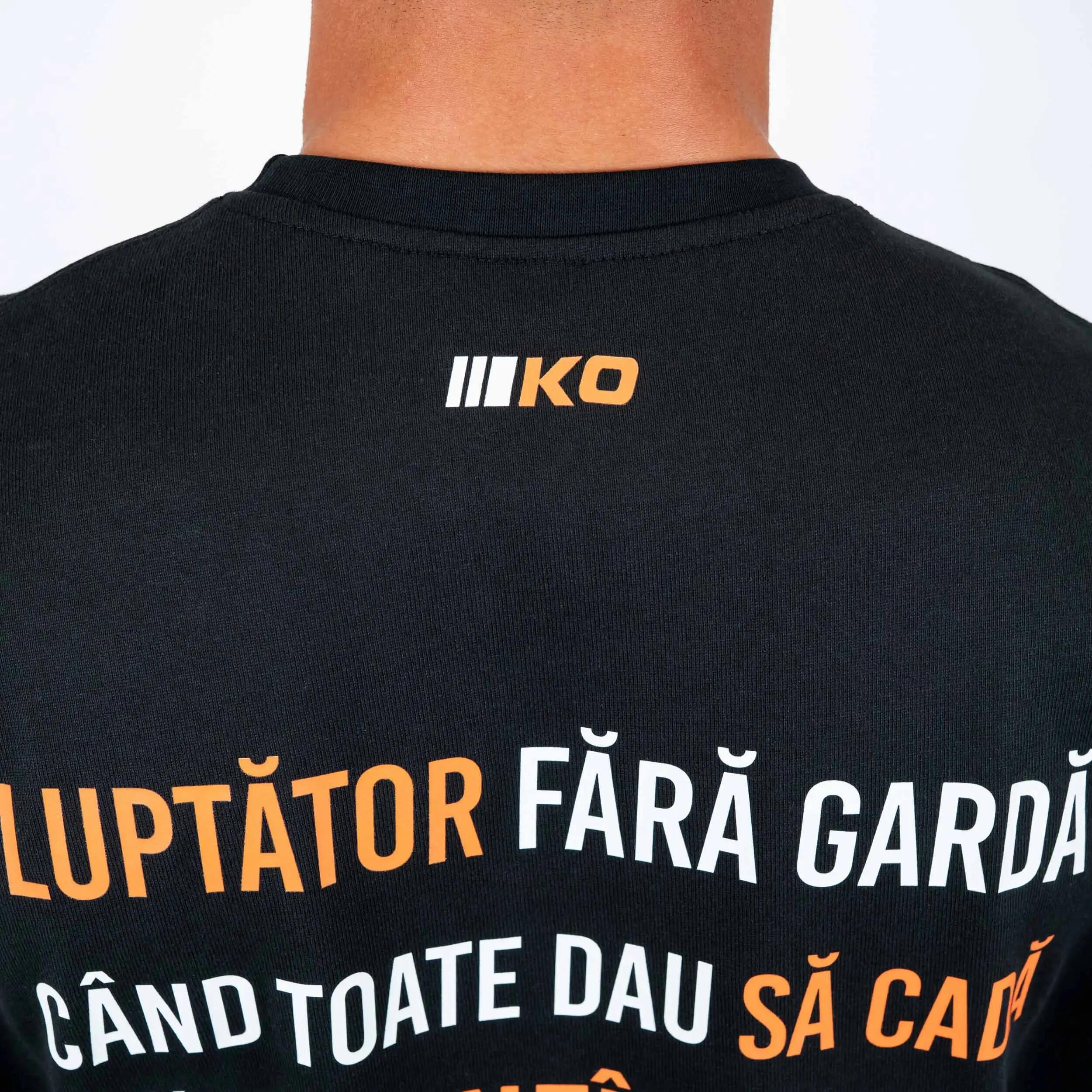 Túlméretezett Knockout Fighter Without Guard póló 3/5
