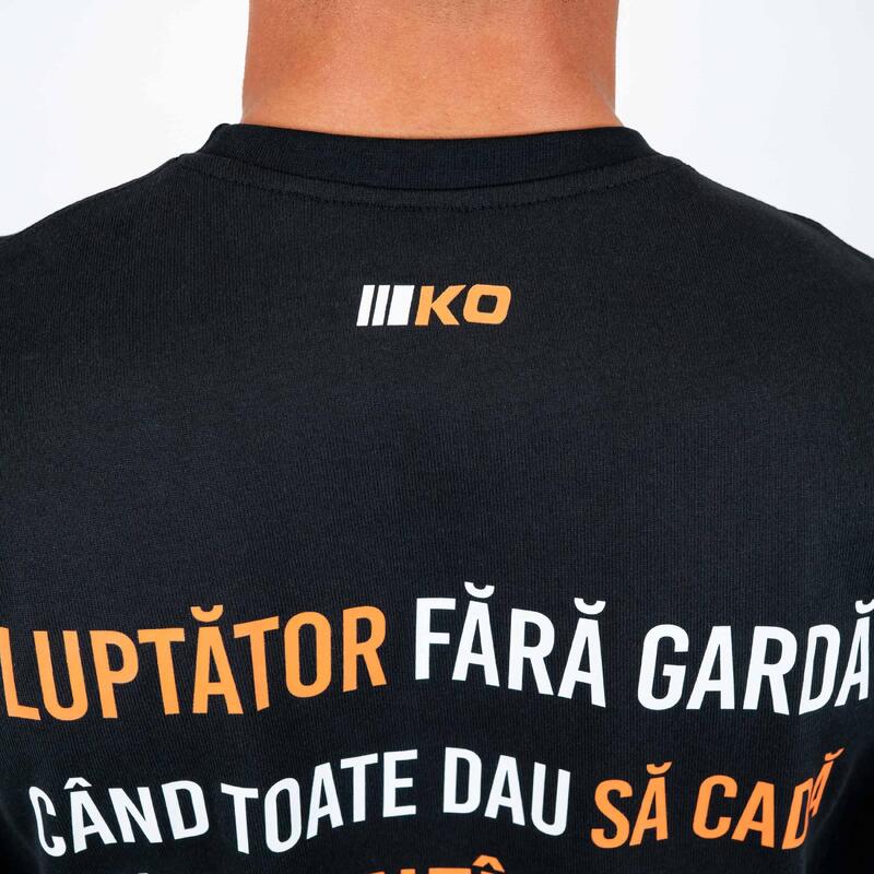 Tricou Oversize Knockout Luptător Fără Gardă
