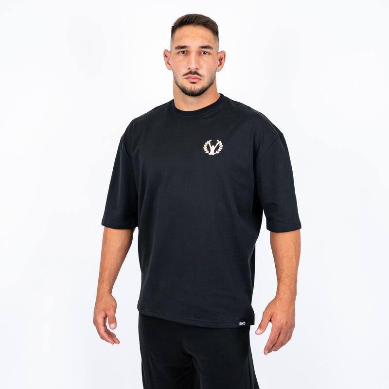 Tricou Oversize Knockout Luptător Fără Gardă