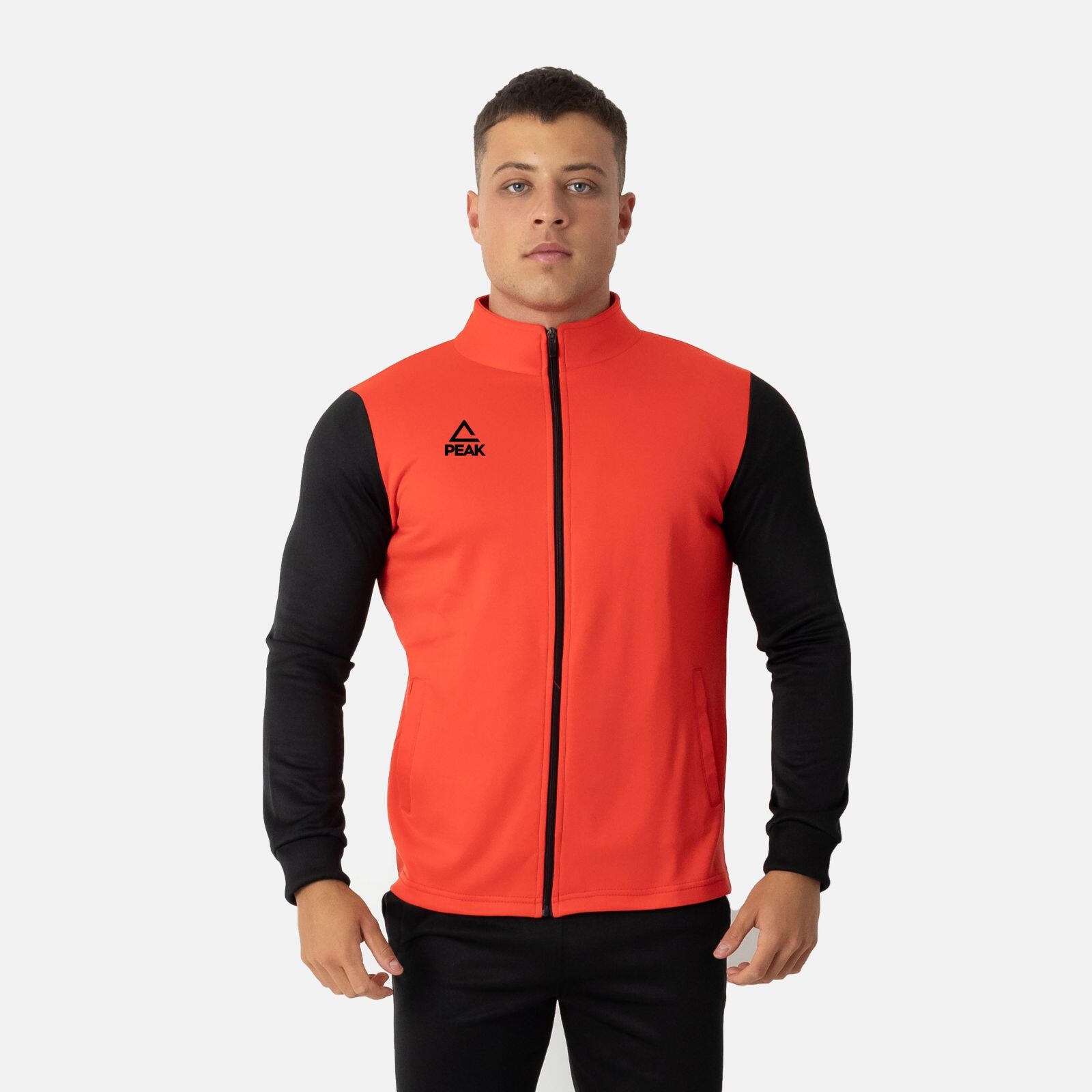 Bluza trening poliester Peak Team23 rosu