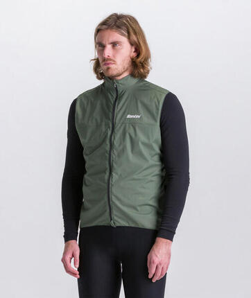 Ventus - Gilet Coupe Vent - Homme - vert-militaire Velò