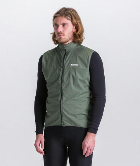 Ventus - Gilet Coupe Vent - Homme - vert-militaire Velò