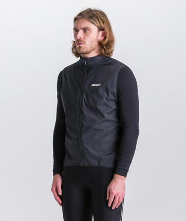 Ventus - Gilet Coupe Vent - Homme - noir Velò