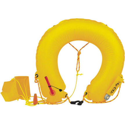 Bouée Fer a Cheval Gonflable Jaune 150N
