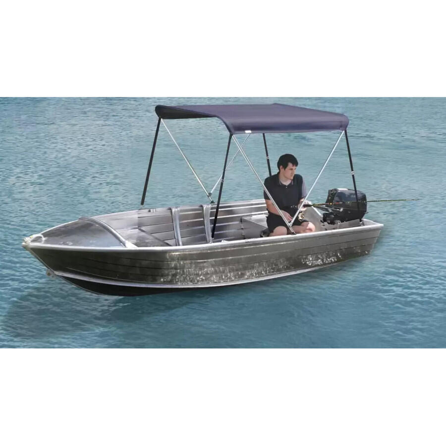 Bimini Aluminium 2 arceaux 1m30/1m50 Bleu 2/2