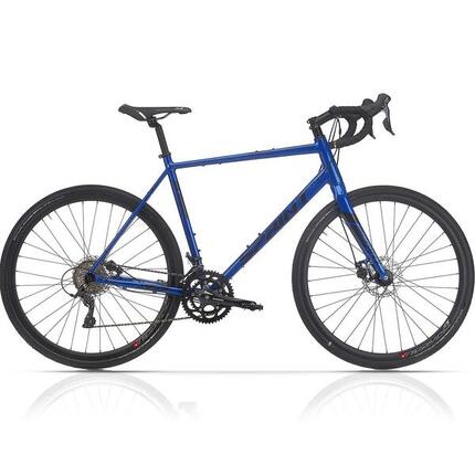 Vélo Gravel homme 28" WHISPER ELITE MD 2 x 9 vitesses SHIMANO SORA ST-R3000