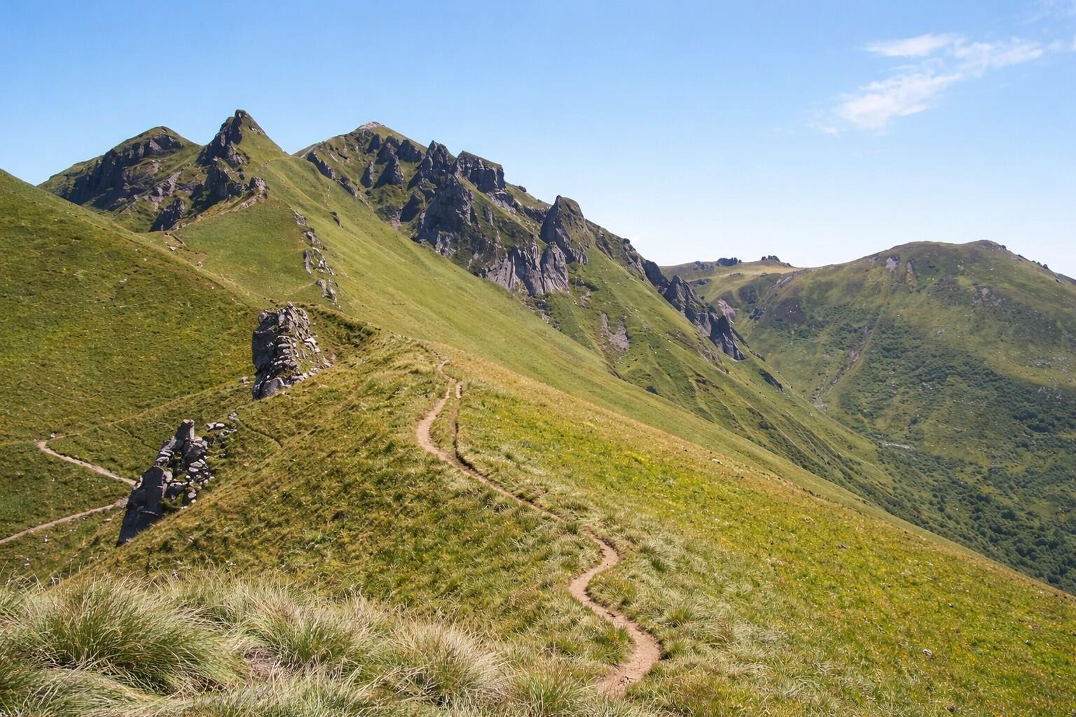 Randonnée itinérante de 4 jours dans le Massif du Sancy 1/1