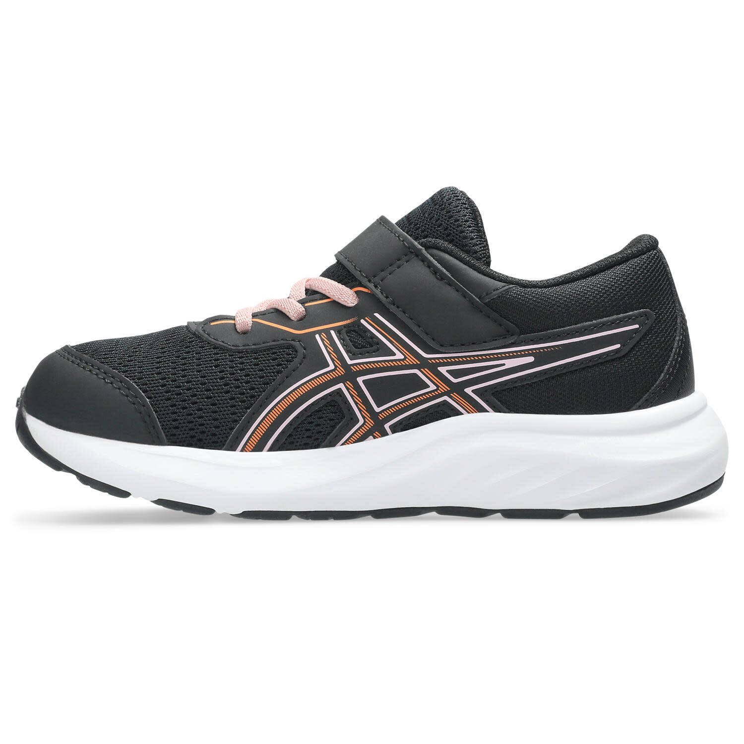 Scarpe - corsa - Bambini - CONTEND 9 PS - velcro, durabilità - Black/Sun Peach 3/6