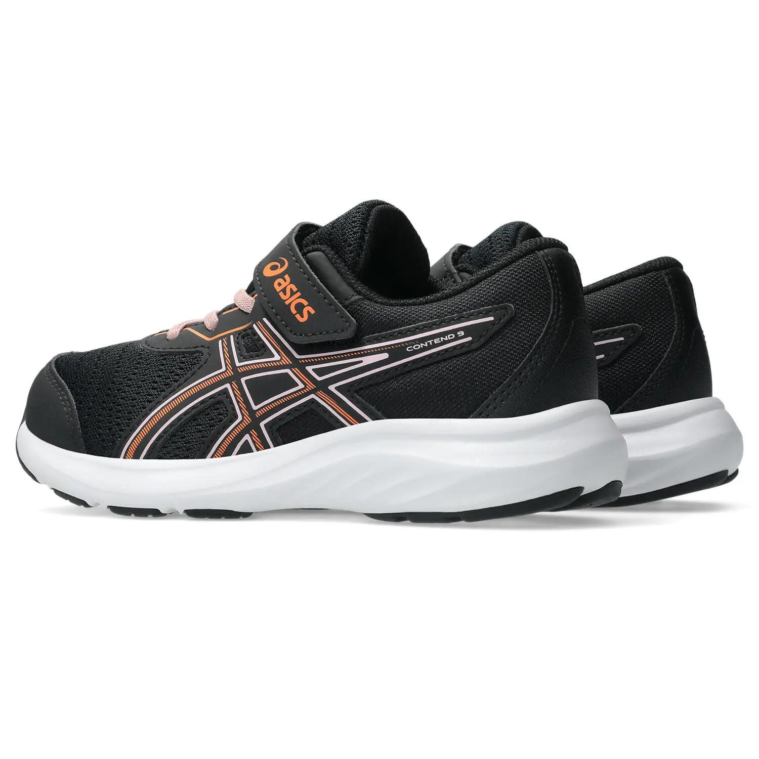 Zapatillas Running Niños - ASICS CONTEND 9 PS - Black/Sun Peach 4/6