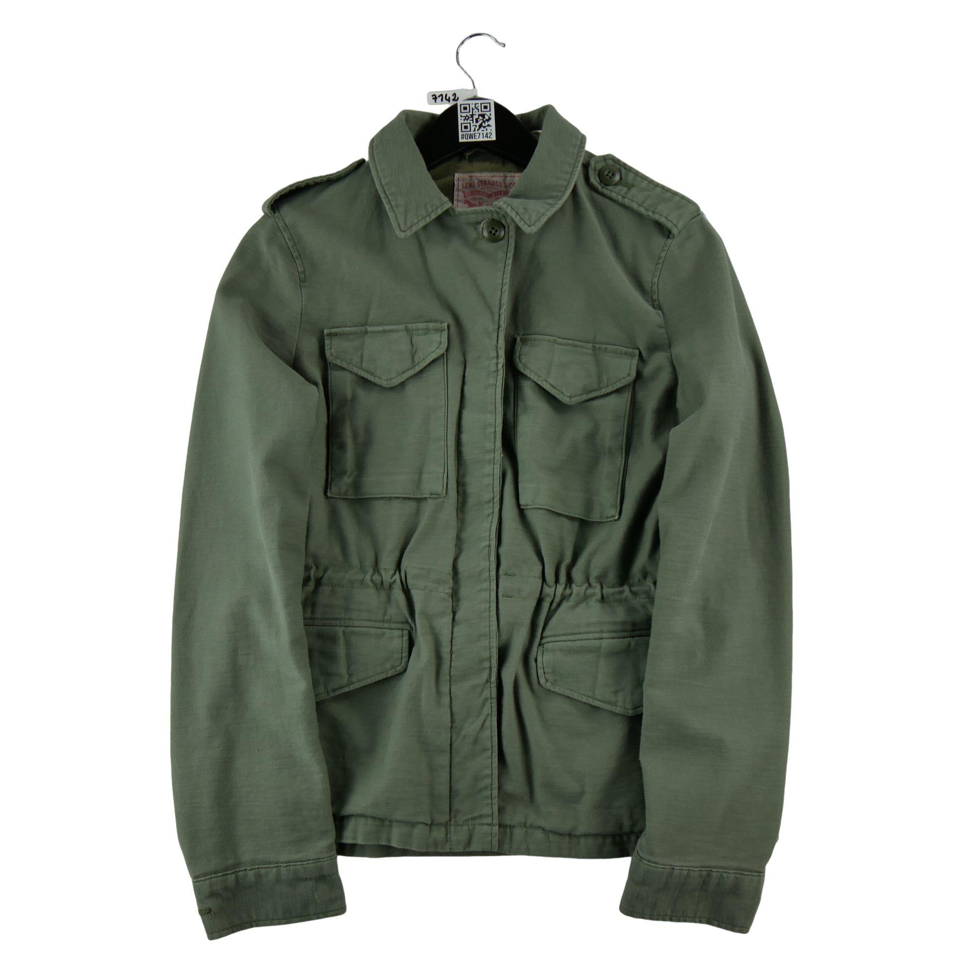Seconde vie - Blouson Femme  Levis Vert - Excellent état 4/7