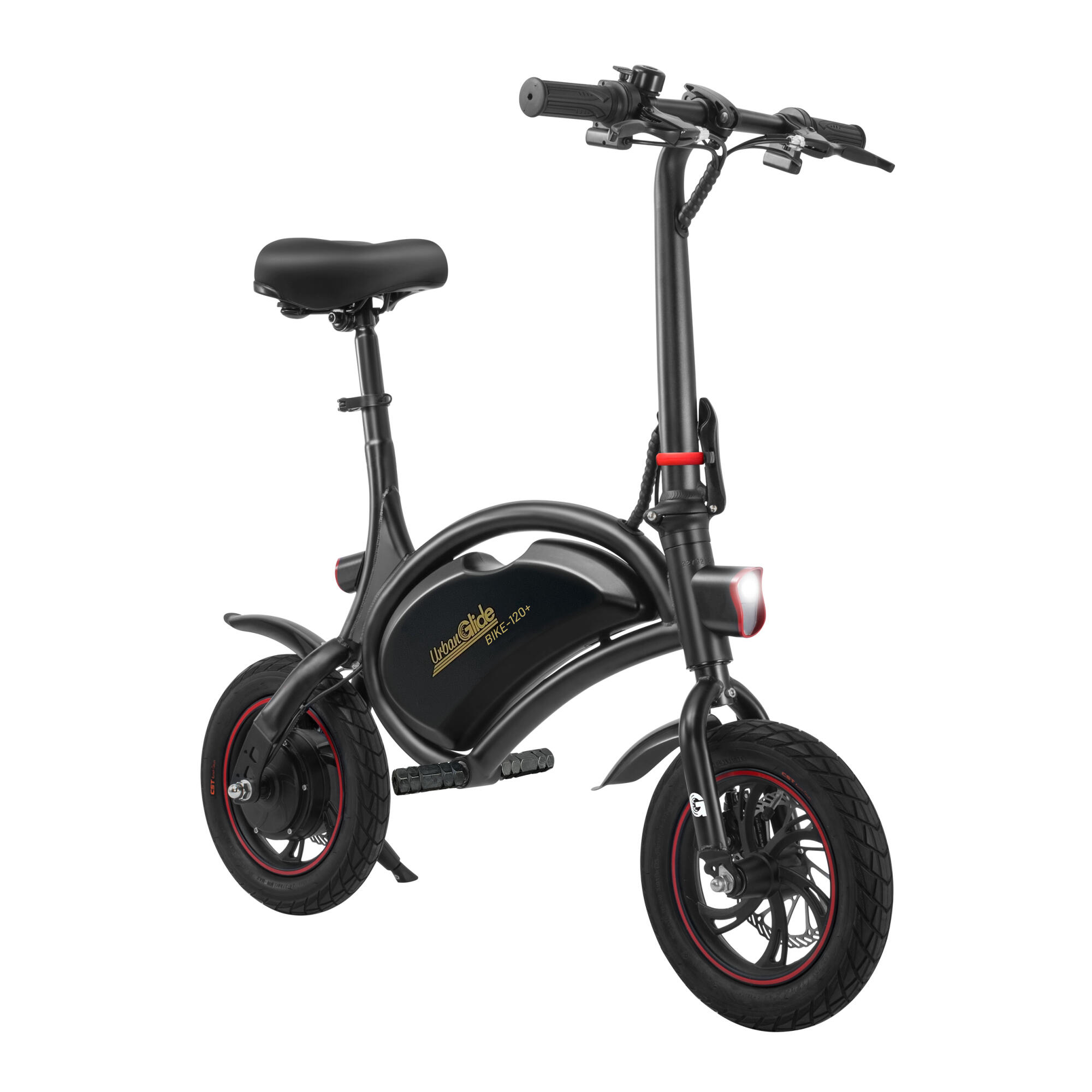 UrbanGlide e-bike 120 PLUS REFORMADA - Rodas de 12'' - 250W - 6Ah - Suporte