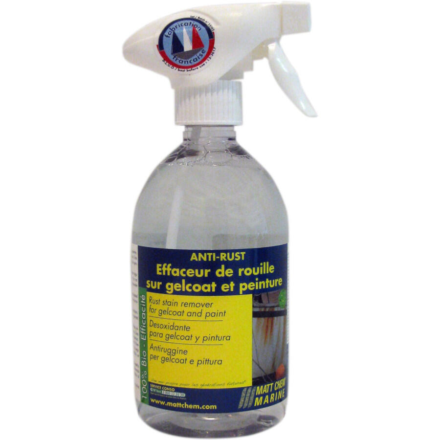 Éffaceur de Rouille ANTI RUST sur Gelcoat et Peinture 1/1
