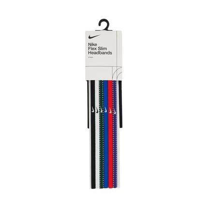 Opaski na głowę do biegania nike flex slim headbands 6 szt. n1011925475os