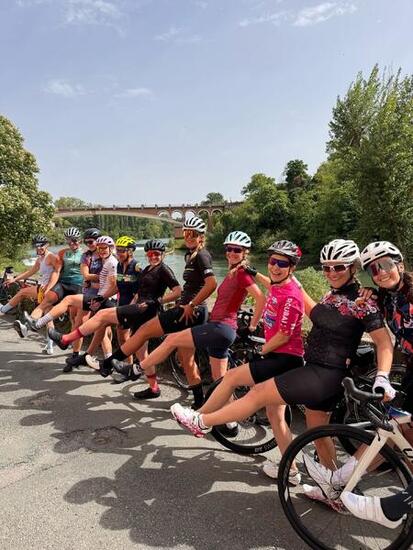 Weekend vélo de route 100% filles dans le Lot