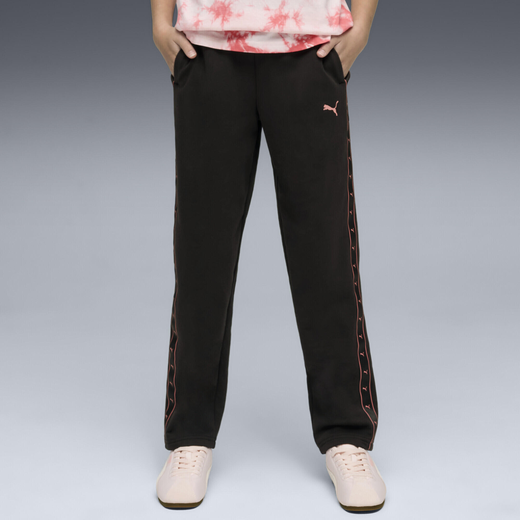 Essentials Tape High-Waist Relaxed Jogginghose Mädchen PUMA 2/5