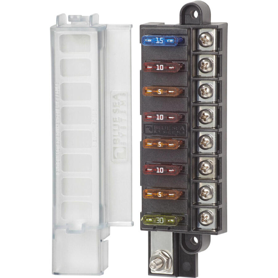 Boite à fusibles compact 8 circuits 2/2