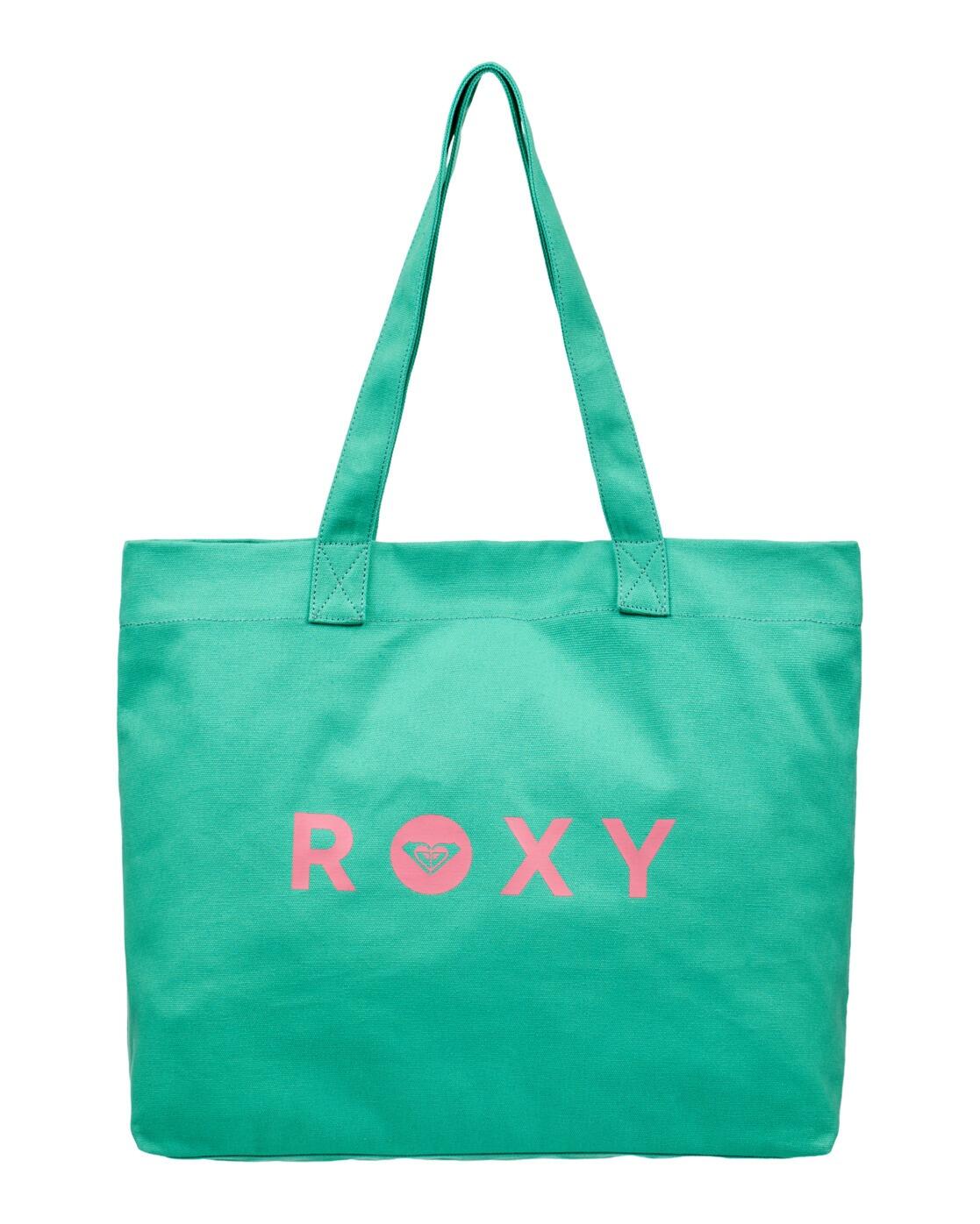 Bolsa de playa con asas GO FOR IT Verde Mujer 3/4