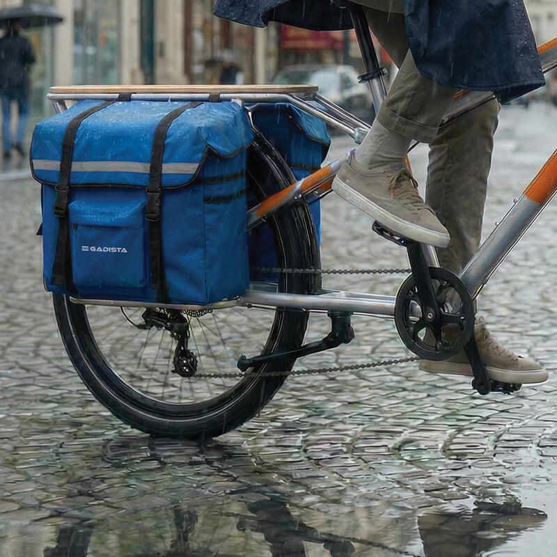 GADISTA WARI Borsa Bici Cargo Longtail 35L Blu 6/7