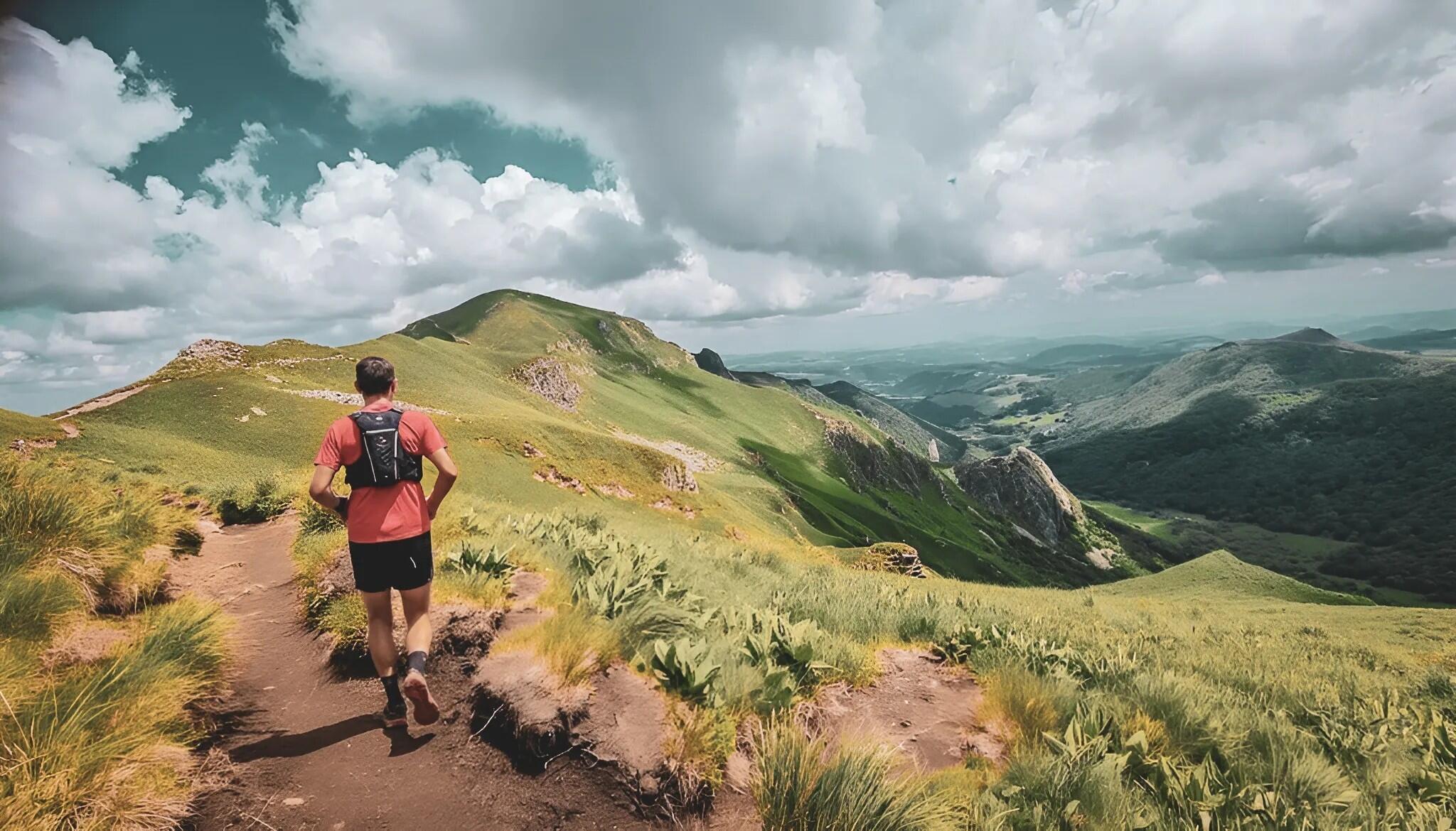 Traversée du massif volcanique d’Auvergne en trail 1/1